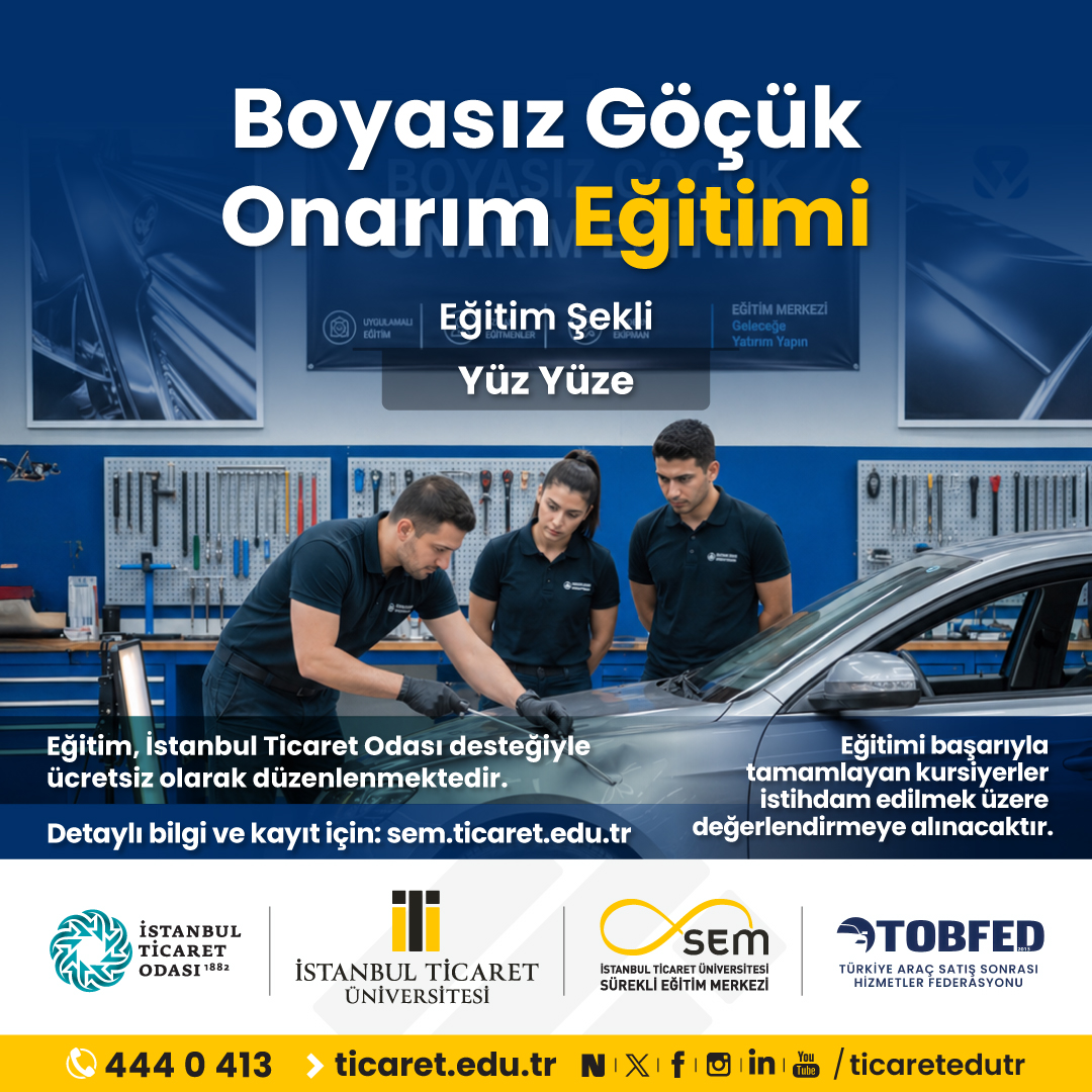 Boyasız Göçük Onarım Eğitimi